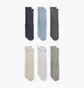 Носки унисекс Nike Ed Pls Csh Crw Multi (6 пар) SX6897-901