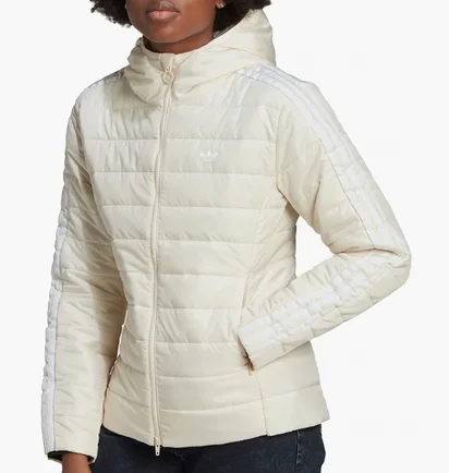 Куртка женская Adidas Originals Hooded Premium Slim White Hk5251