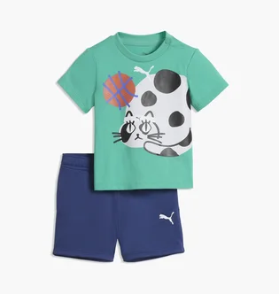 Спортивний костюм дитячий Puma Sporty Cats Blue/Green 636009-40