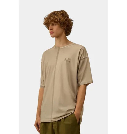 Футболка мужская C.P. Company Beige 19CMTS231A005431P-402