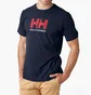 Футболка мужская Helly Hansen Logo T-Shirt Black 33979-597