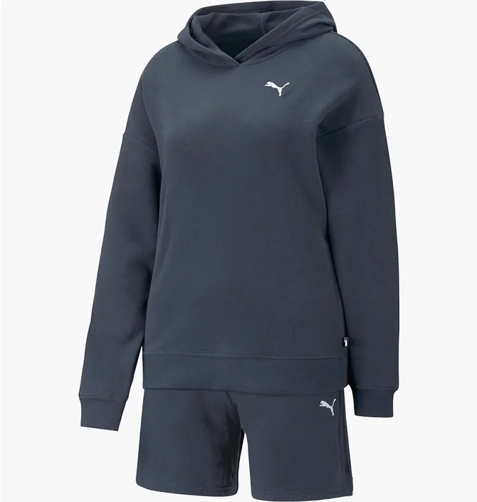 Спортивный костюм женский Puma Loungewear Short Suit Tr Blue 673703-16