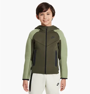 Толстовка детская Nike Nsw Club Flc Green/Olive FD3285-326