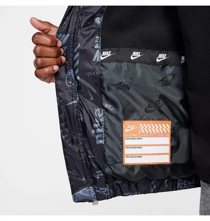 Куртка детская Nike Nkb Dna Logo Puffer Jacket Black 86M123-023