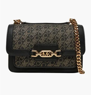ᐉ Сумка жіноча Michael Kors Metallic Empire Black 30F4G7HL3B
