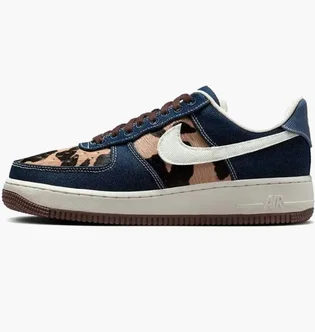 Кроссовки женские Nike Air Force 107 Blue/Brown IB3674-400