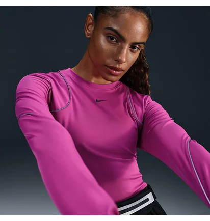 Лонгслив женский Nike Running Division Violet FV6418-518