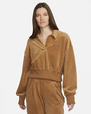 Кофта женская Nike Sportswear Brown Dv7814-270