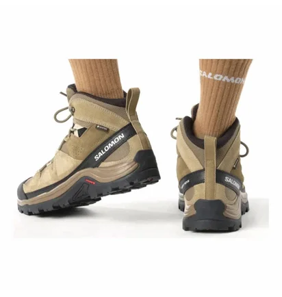 Ботинки мужские Salomon Quest Rove Mid Gtx Olive 471814