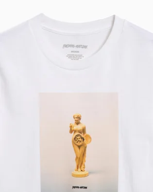 Футболка мужская Fucking Awesome 2035 Statue White PN25343