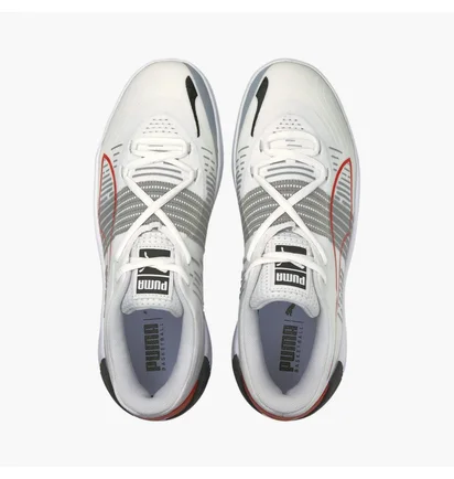 Кроссовки мужские Puma Fusion Nitro Basketball Shoes White 195514-04