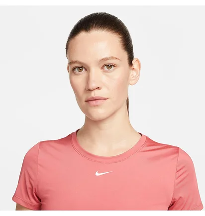 Футболка жіноча Nike Dri-Fit One Slim Top Pink DD0626-622