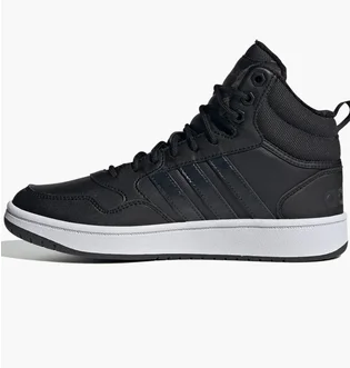Кроссовки женские Adidas Hoops 3.0 Mid Lifestyle Basketball Classic Fur Lining Winterized Shoes Black GW6434