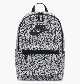Рюкзак унісекс Nike Heritage Bkpk - Accs Prnt S White/Black FD5587-010