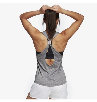 Майка женская Adidas Club Tie Tank Grey DU0993