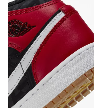 Кроссовки детские Air Jordan 1 Mid Se (Gs) Red Dq8418-006
