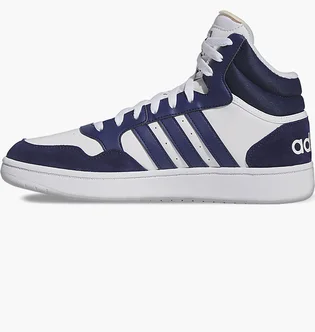 Кросівки чоловічі Adidas Shoes Sportswear Hoops 3.0 Mid Blue/White IG1432
