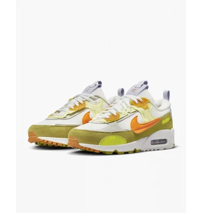 Кросівки жіночі Nike Air Max 90 Futura White/Olive FN3703-100