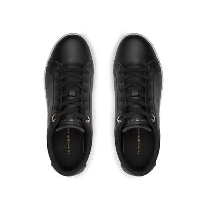 Кросівки жіночі Tommy Hilfiger Chic Hw Court Sneaker Black FW0FW07813-BDS
