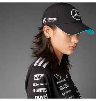 Кепка унисекс Adidas Mercedes - Amg Petronas Formula One Team Driver Black JW6267