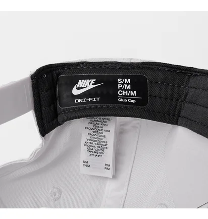 Кепка унісекс Nike U Club S Cb Swsh Fs White FV5563-100