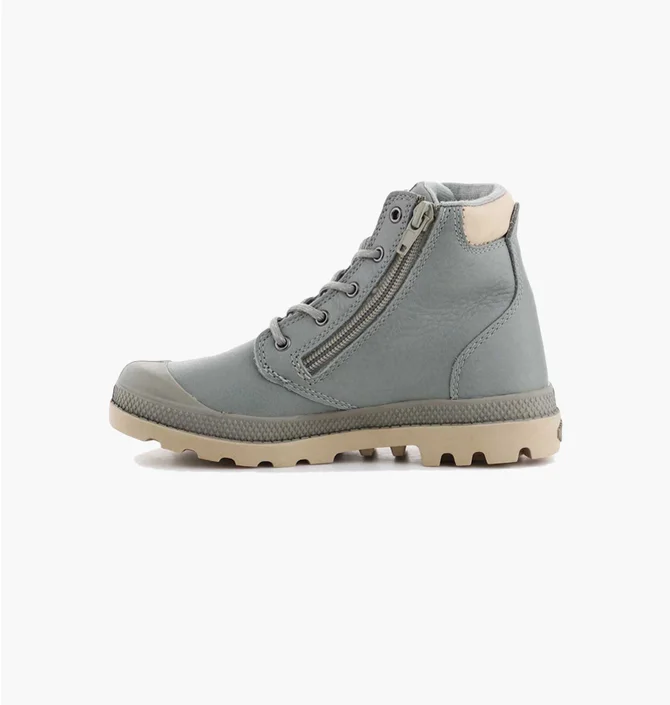 Черевики дитячі Palladium Pampa Hi Cuff Wp K Grey 53476-344