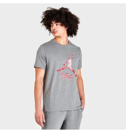 Футболка чоловіча Air Jordan Essentials Jumpman Logo T-Shirt Grey Dq7376-091