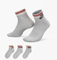 Шкарпетки унісекс Nike Everyday Essential An Grey (3 пари) Dx5080-050