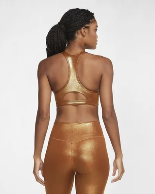 Топ жіночий Nike W Swoosh Icnclsh Shmr Bra Metallic Ct3791-750