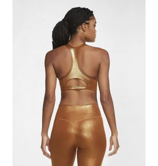 Топ женский Nike W Swoosh Icnclsh Shmr Bra Metallic Ct3791-750