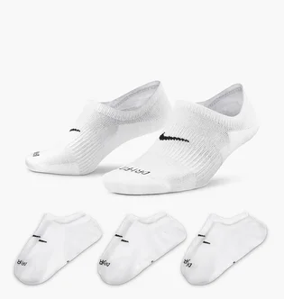 Носки женские Nike Evereday Plus Cush Footie White (3 пары) Dh5463-903