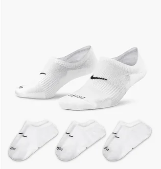 Носки женские Nike Evereday Plus Cush Footie White (3 пары) Dh5463-903
