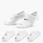 Шкарпетки жіночі Nike Evereday Plus Cush Footie White (3 пари) Dh5463-903