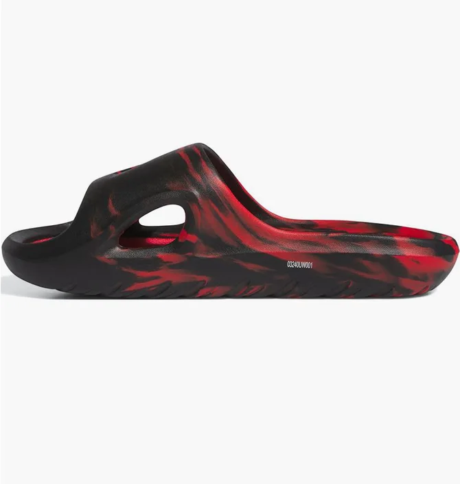Тапочки унисекс Adidas Adicane Slides Black/Red JH6548