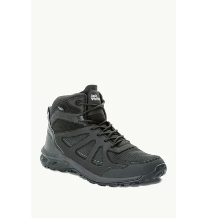 Черевики чоловічі Jack Wolfskin Woodland 2 Texapore Black 4051261-6000