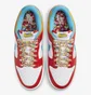 Кросівки чоловічі Nike Dunk Low Qs Lebron James Fruity Pebbles Red Dh8009-600