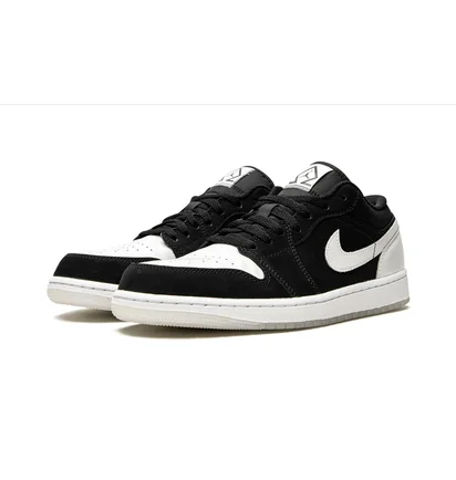 Кросівки чоловічі Air Jordan 1 Low Black/White DH6931-001