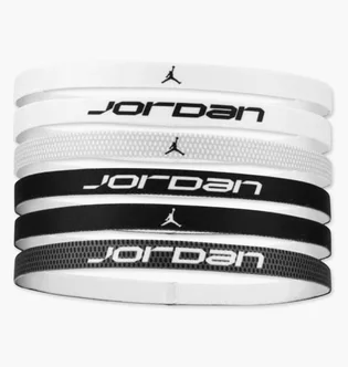 Пов'язка на голову Air Jordan Sport Printed Black/White J.101.1996.036.OS