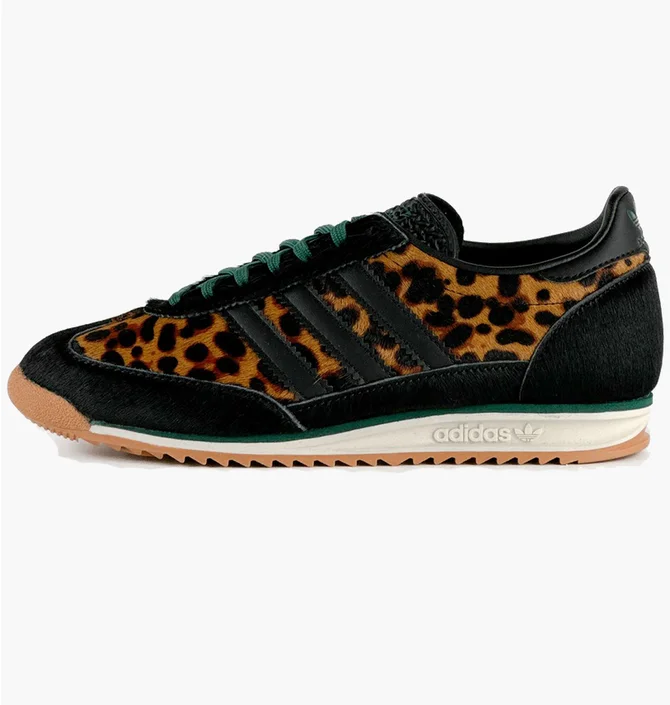 ᐉ Кросівки жіночі Adidas Sl 72 Og Leopard Print Black/Brown