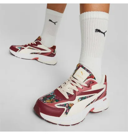 Кроссовки женские Puma  X Liberty Teveris Nitro Beige/Bordo 391568-01