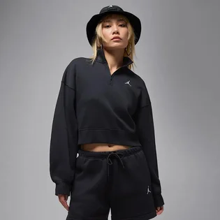 Кофта женская Nike Brk Flc Qz Top Black IH2391-010