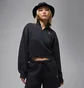 Кофта женская Nike Brk Flc Qz Top Black IH2391-010