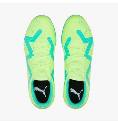 Футзалки унисекс Puma Future Play It Green 107193-03