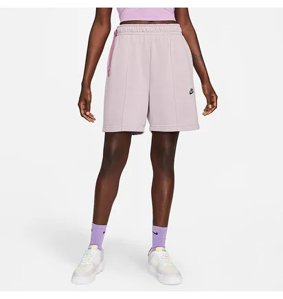 Шорты женские Nike High-Rise Fleece Dance Violet DV0334-501
