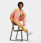 Штаны женские Adidas X Farm Rio Tiro Track Pants Peach/Yellow IQ4493