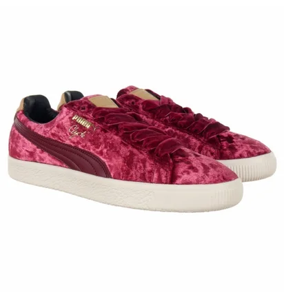 Кроссовки женские Puma Clyde X Extra Butter Unisex Bordo 362320-01
