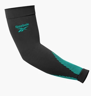 Нарукавник Reebok Knitted Compression Arm Sleeve L Black/Turquoise RRSL-15035