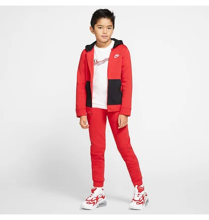 Спортивный костюм детский Nike Nsw Core Bf Trk Suit Red/Black BV3634-657