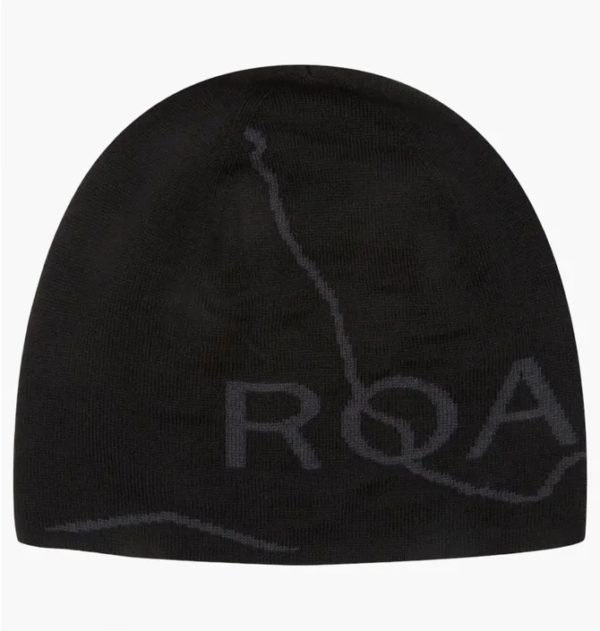 Шапка чоловіча ROA Logo Black RBUW288YA12-BLK0001