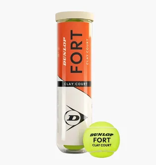 Теннисный мяч Dunlop Fort Clay Court 4B Green 601613